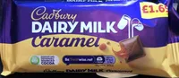 Cadbury DAIRY MILK Carame SUPPORTING URCED SOCOA B