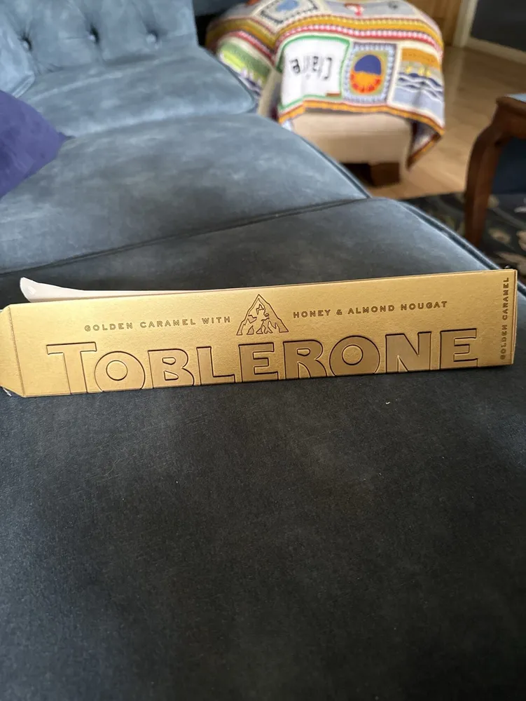 Golden Caramel Toblerone