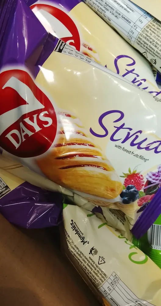 Strudel with Forest Fruits Filling