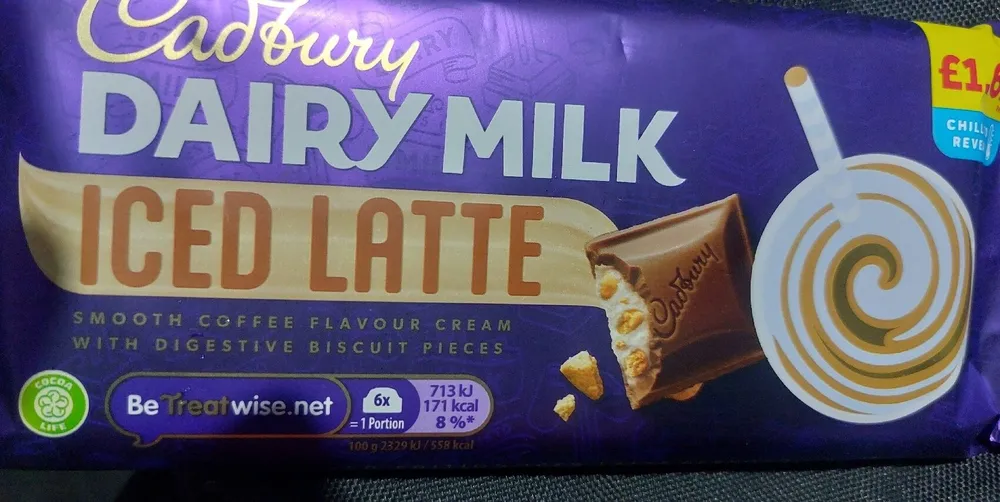 brrrilliant as removal from as 15°C Cadbury DAIRY