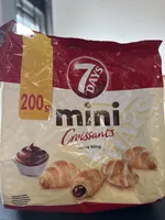Mini Croissants Cocoa Filling