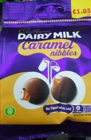 am E1.85 Cadbury DAIRY MILK Caramel nibbles MILK B