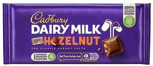 DAIRY MILK CHOPPED HAZELNUT