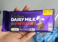 Cadbury DAIRY MILK CHOPPED FR&FE&NUT THE CLASSIC C