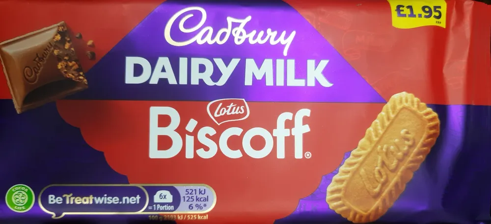 Biscoff Dairy Milk