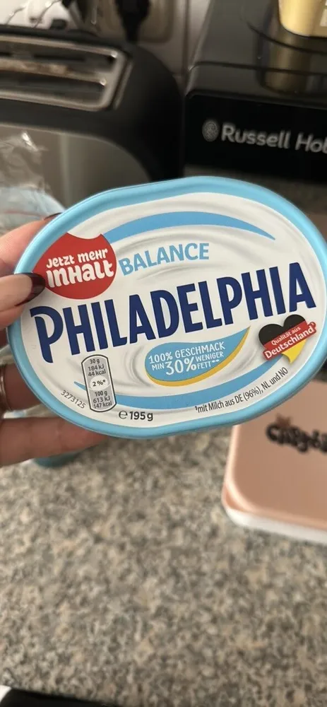 Philadelphia Balance 30% weniger Fett