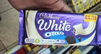 Cadbury white oreo