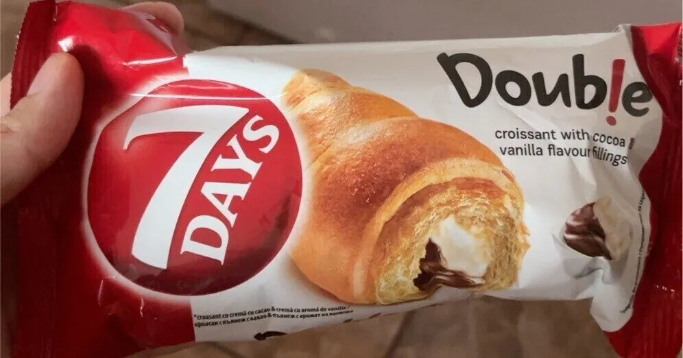 Croissant van cacao   double