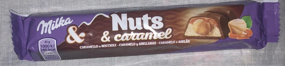 Milka Nuts & caramel