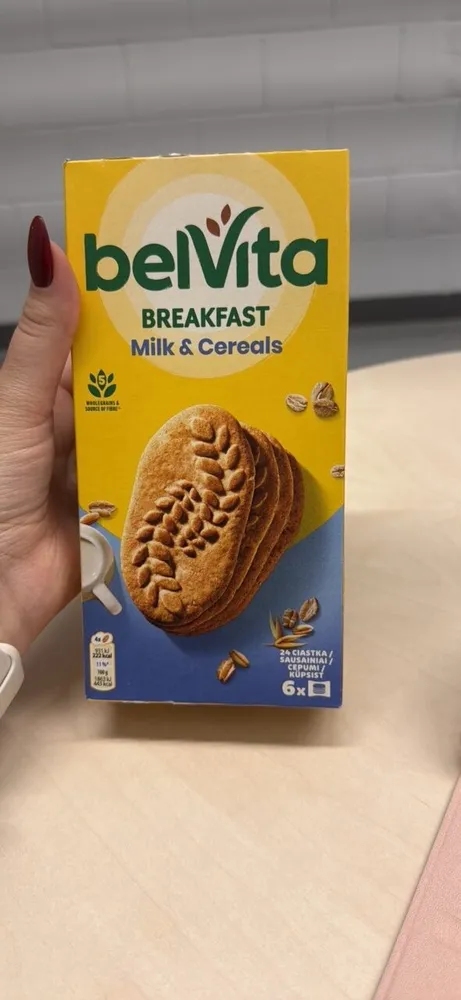 belvita ciasteczka milk