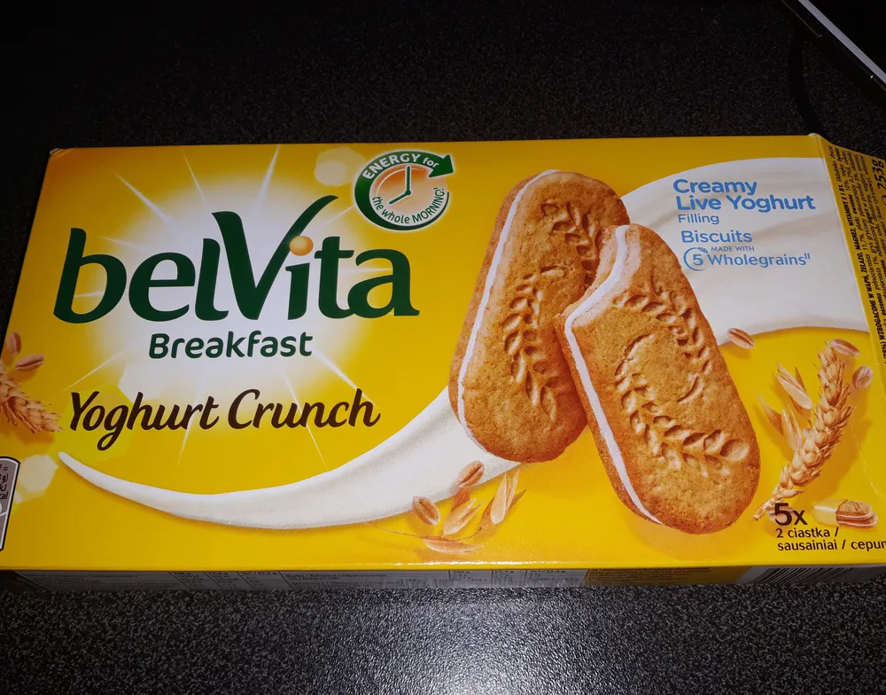 Belvita Ciastka Z Nadzieniem O Smaku Jogurtowym