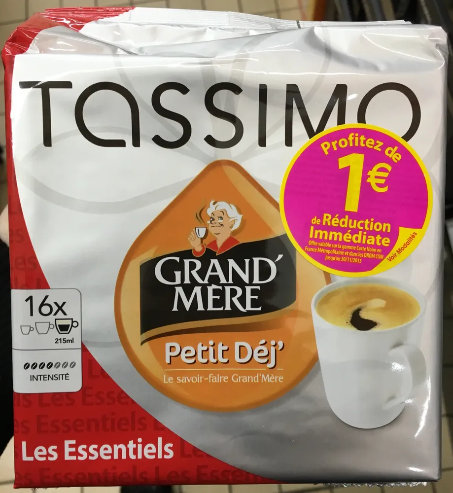 Les Essentiels Grand' Mère Petit Déj