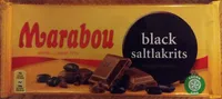Marabou Black saltlakrits