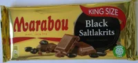 Marabou Black Saltlakrits