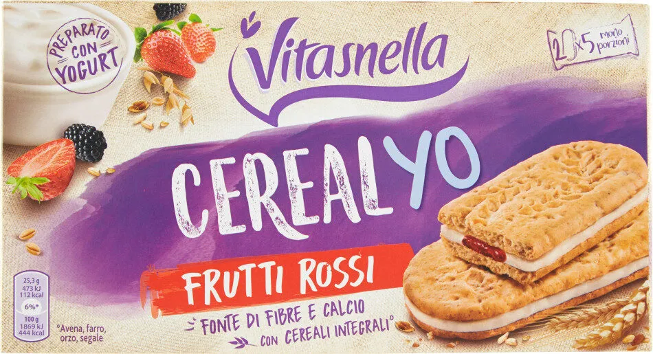 Cereal yo frutti rossi