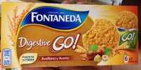 Digestive Go ! - Cookies de céréales aux noisettes