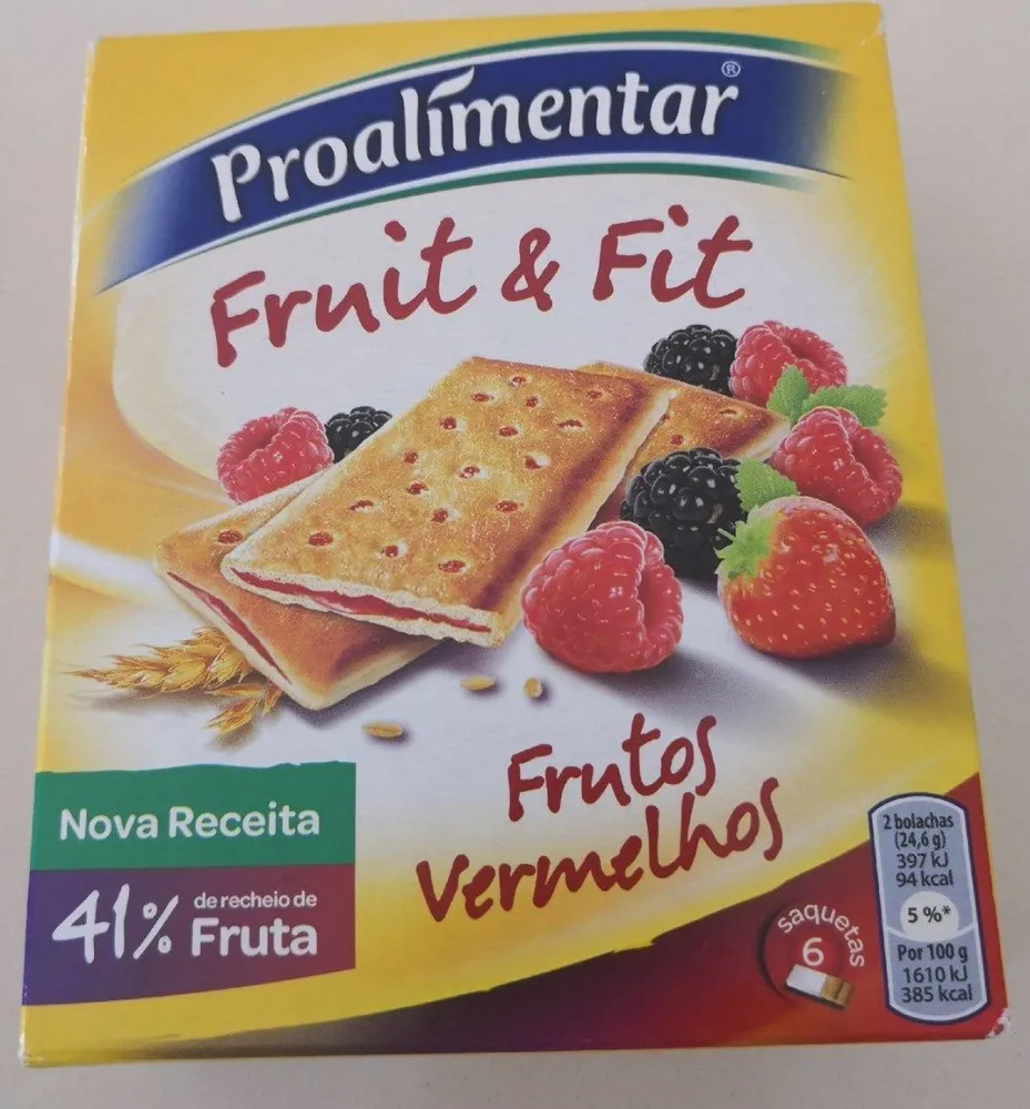 Fruit & fit frutos vermelhos