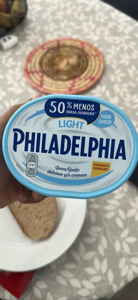 Queso untar light formato familiar