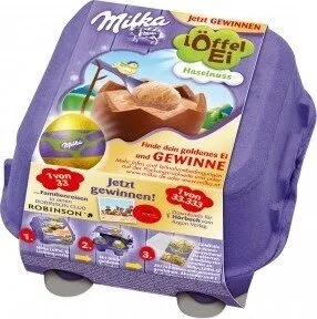Milka Löffel Ei Haselnuss