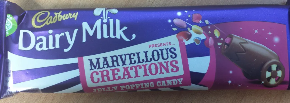 DAIRY MILK MARVELLOUS CREATIONS JELLY POPPING CANDY