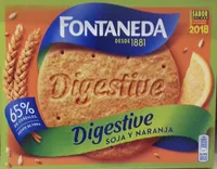 Galletas con soja y fruta