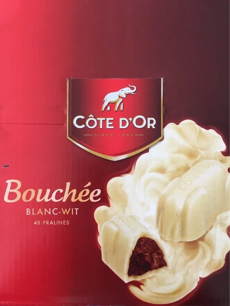 Bouchee cote d or blanc pralines