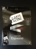 Carte noire l'instant espresso