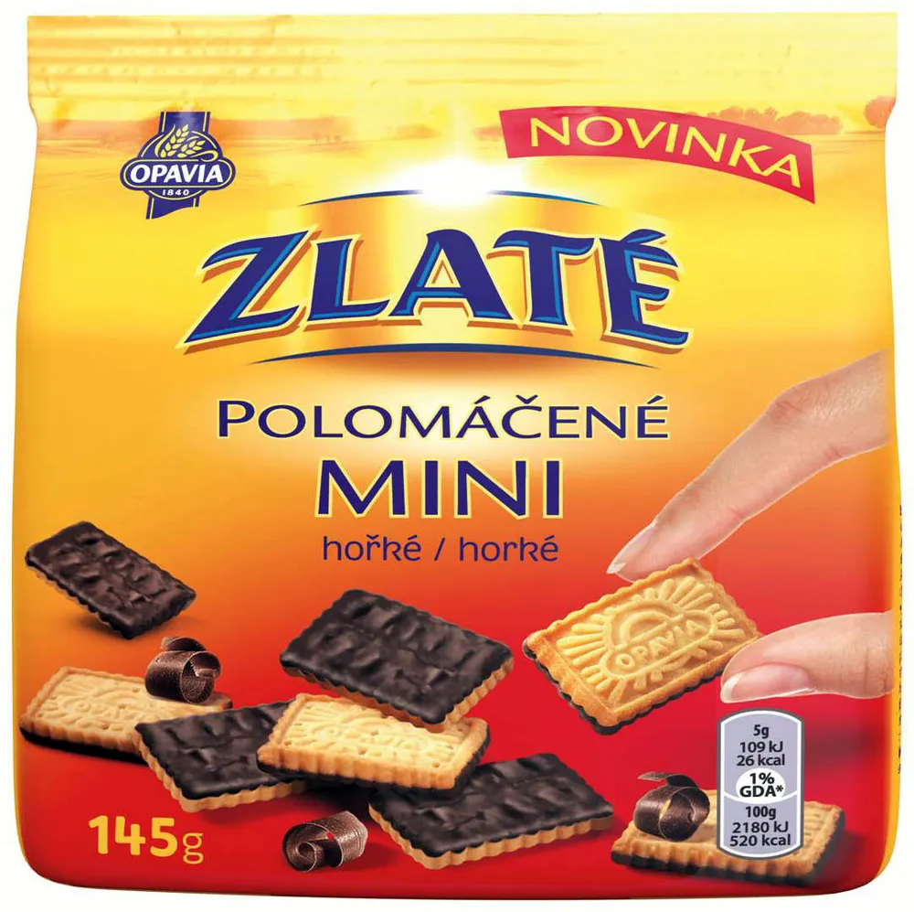 Zlaté polomáčené Mini hořké