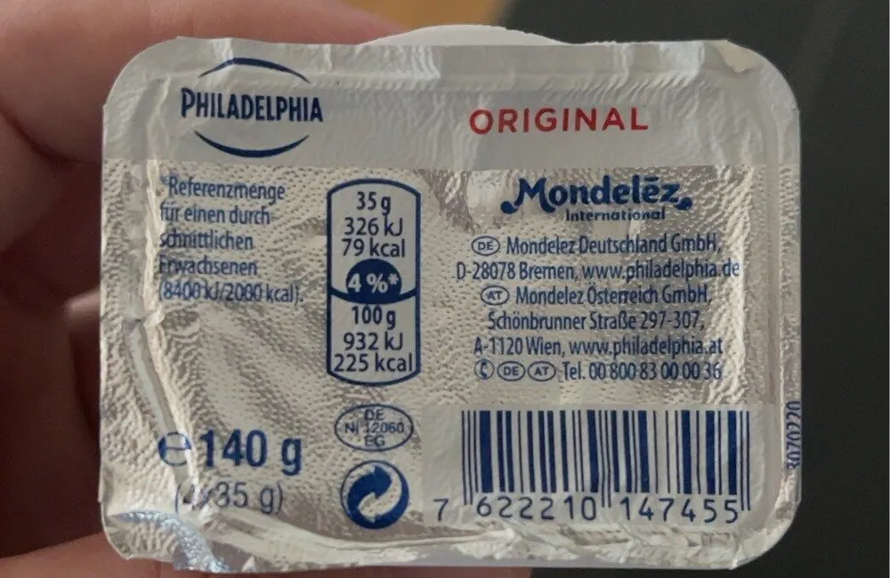 Philadelphia Doppelrahmstufe, 4er-packung