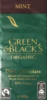 Dark chocolate Mint 60%