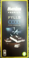 Fylld kokos mörk choklad