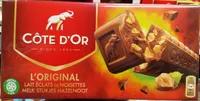 Chocolat aux éclats de noisettes