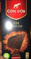 Fin double noir - Chocolat noir extra fourré