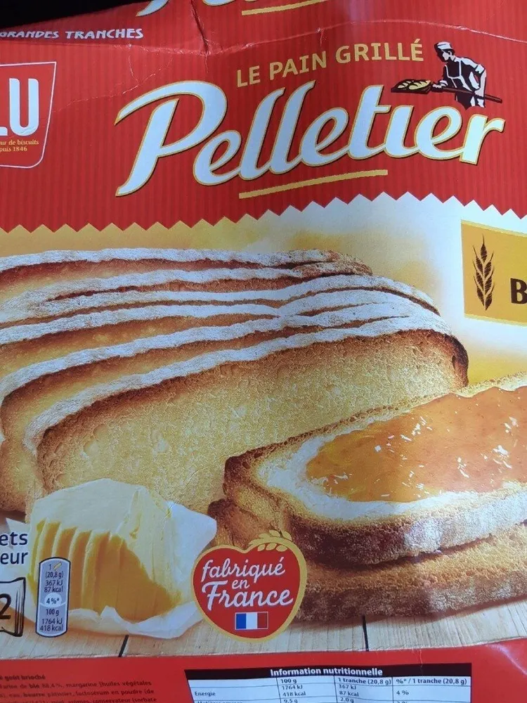 Le pain grillier