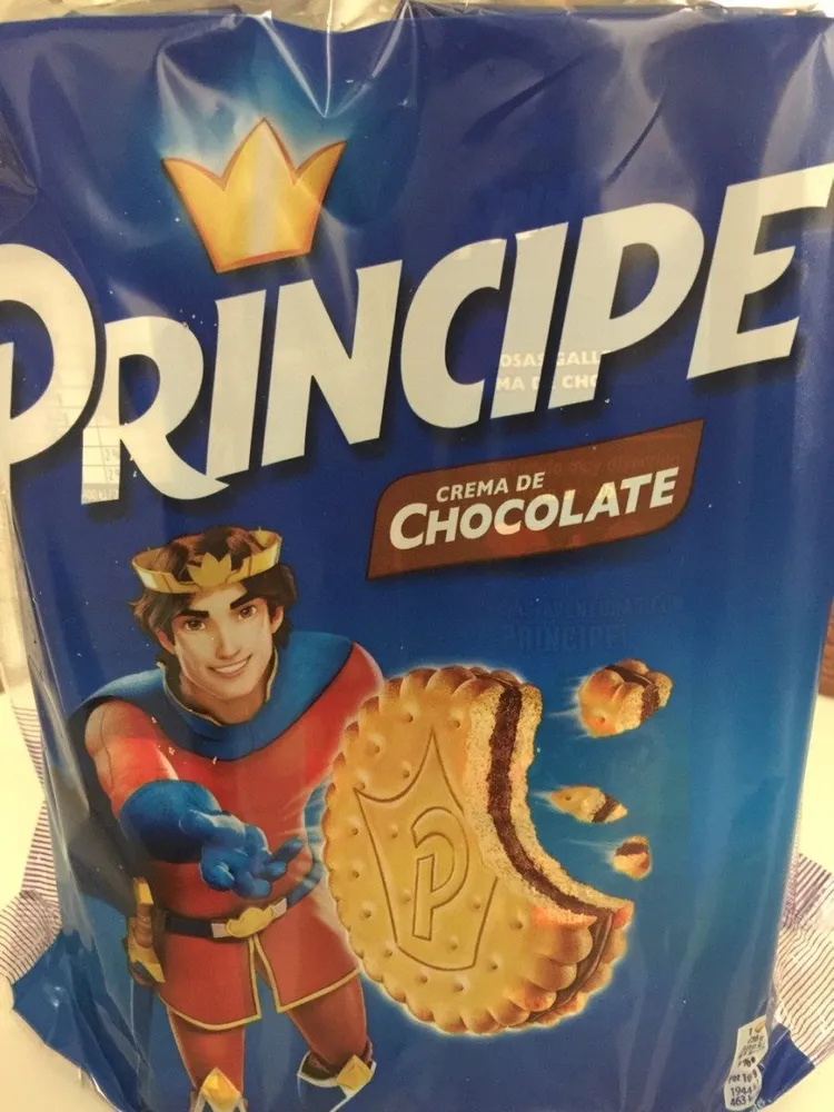Principe crema de chocolate