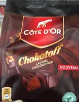 Chokotoff - Caramel enrobé de chocolat noir