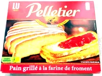 Pain Grillé à la Farine de Froment