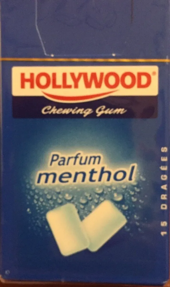 Chewing gum parfum menthol