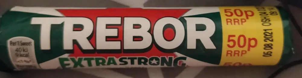 Trebor Extra Strong Peppermint