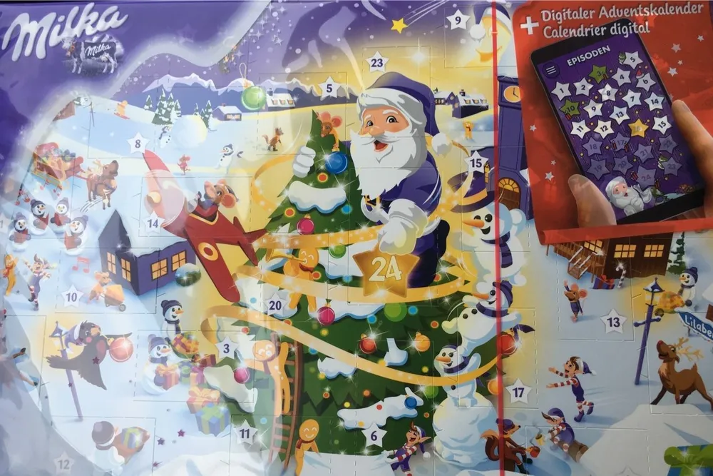 Calendrier de l'Avent + Calendrier Digital