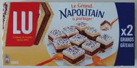 Le Grand Napolitain Gâteau fourrage au chocolat