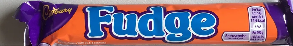 Cadbury chocolate bar fudge