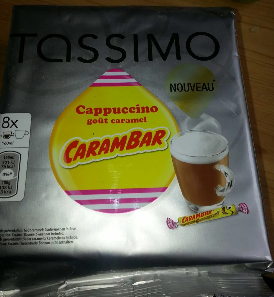Carambar - Cappuccino goût caramel