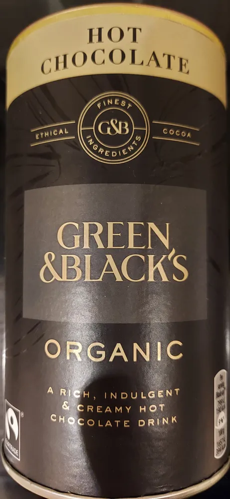 Green & Black'S Organic Chocolate Drink