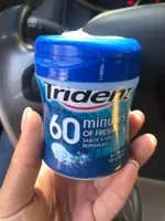 Trident - 60 minutes of freshness - Peppermint flavour
