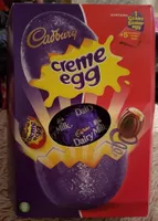 Cadbury creme egg chocolate egg hollow egg