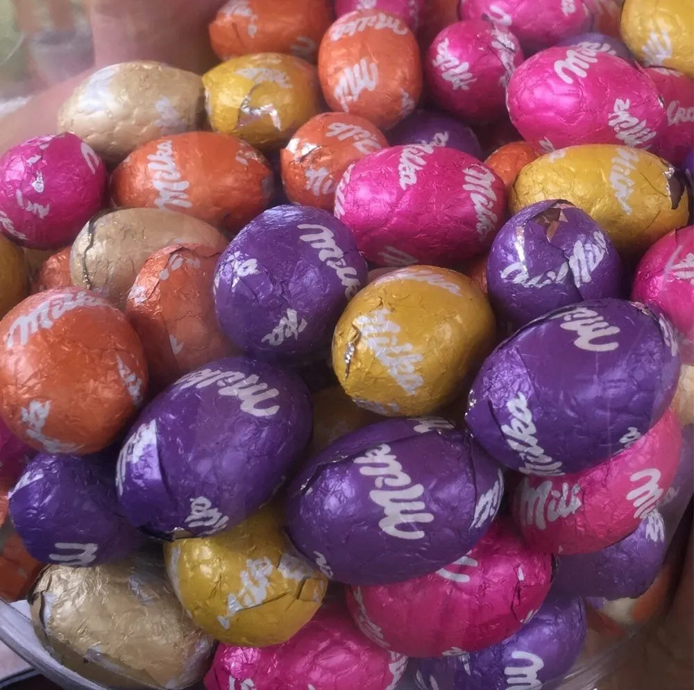 Oeufs en chocolat