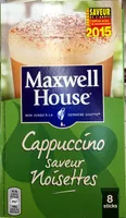Cappuccino saveur Noisettes