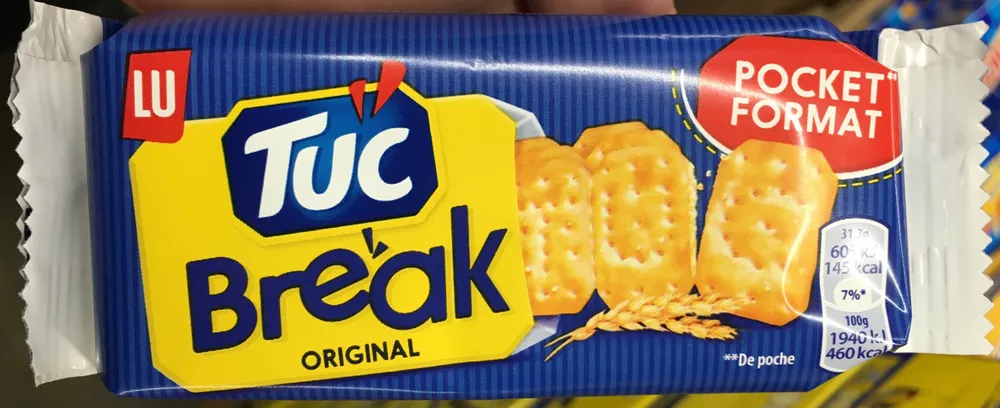 Tuc Break Original format pocket