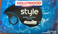 Hollywood style menthe fraiche